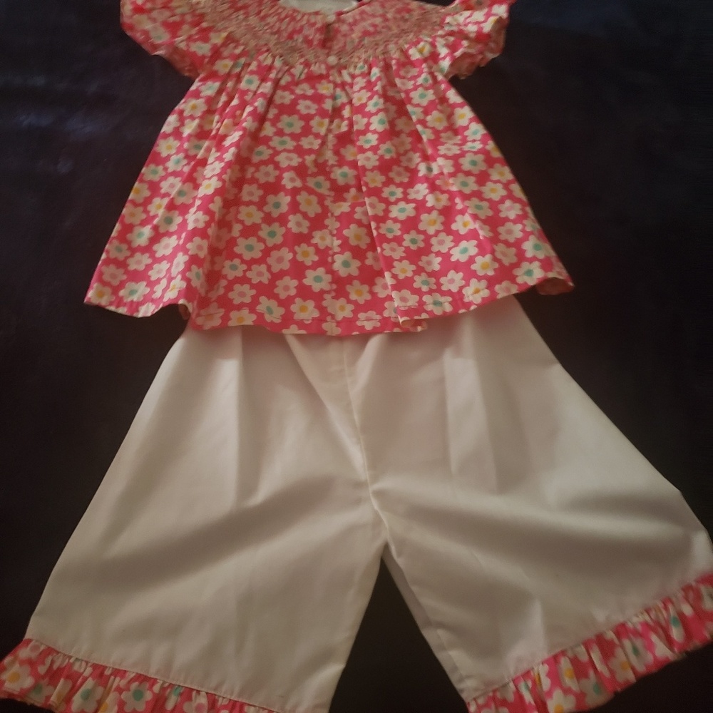 Girl's Floral Pantset